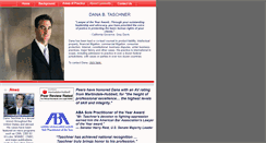Desktop Screenshot of danataschner.com